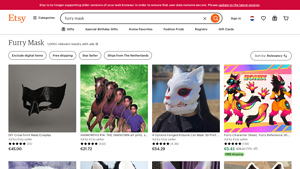 Etsy - Furry Masks