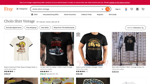 Etsy - Cholo Shirt Vintage