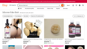 Etsy - Silicone Fake Butt Enhancers