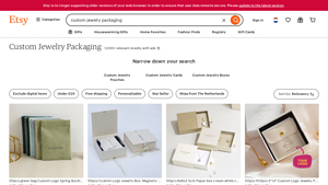 Etsy - Custom Jewelry Packaging