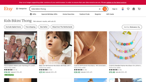 Etsy - Kids Bikini Thong