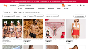 Etsy - Transparent Underwear