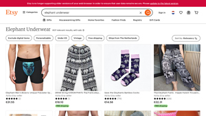 Etsy - Elephant Underwear