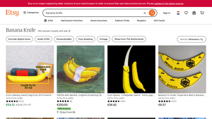 Etsy - Banana Knives