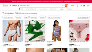 Etsy - Transparent Bikini