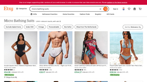 Etsy - Micro Bathing Suits