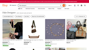 Etsy - Fake Designer Purse Inserts