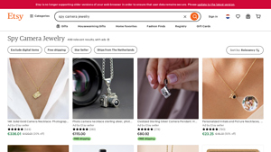 Etsy - Spy Camera Jewelry