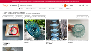 Etsy - High Voltage Insulators