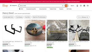 Etsy - Fancy Steel Garden Decorations