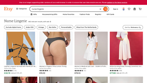Etsy - Nurse Lingerie
