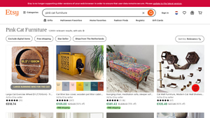Etsy - Pink Cat Furniture
