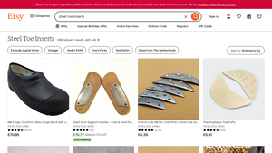 Etsy - Steel Toe Inserts