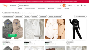 Etsy - Custom Sweatsuits