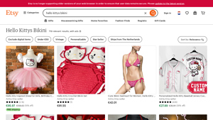 Etsy - Hello Kitty Bikinis