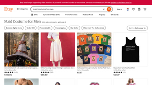 Etsy - Men's Maid Costume