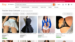 Etsy - Teacher Sexy Costumes