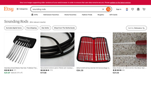 Etsy - Sounding Rods