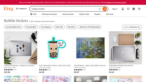 Etsy - Bubble Stickers