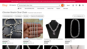 Chrome Hearts - Clear Chain Necklaces