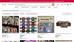 Etsy - Custom Pog Slammers
