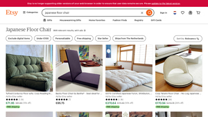 Etsy - Japanese Floor Chairs