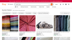 Etsy - Eyelet Fabric Selection