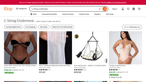 Etsy - C String Underwear