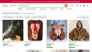 Etsy - Donkey Costume Options