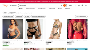 Etsy - Teen Lingerie