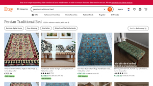 Etsy - Persian Traditional Beds
