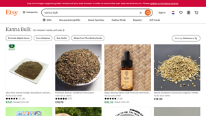 Etsy - Kanna Bulk Selection