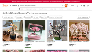 Etsy - Artificial Cherry Blossom Trees