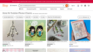Etsy - Sawako Inspired Phone Charm