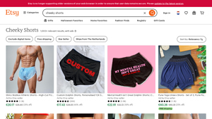 Etsy - Cheeky Shorts