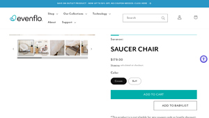 Evenflo® - SAUCER CHAIR