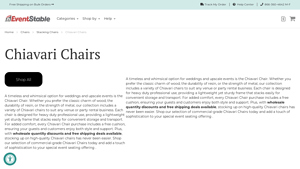 Eventstable - Wholesale Chiavari Chairs