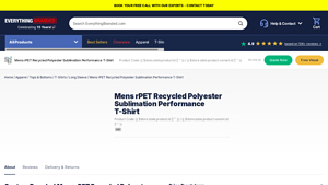 Everything Branded - Mens rPET Performance T-Shirt