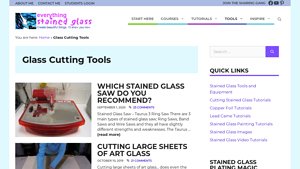 Everything Stained Glass - Glass Cutting Tools