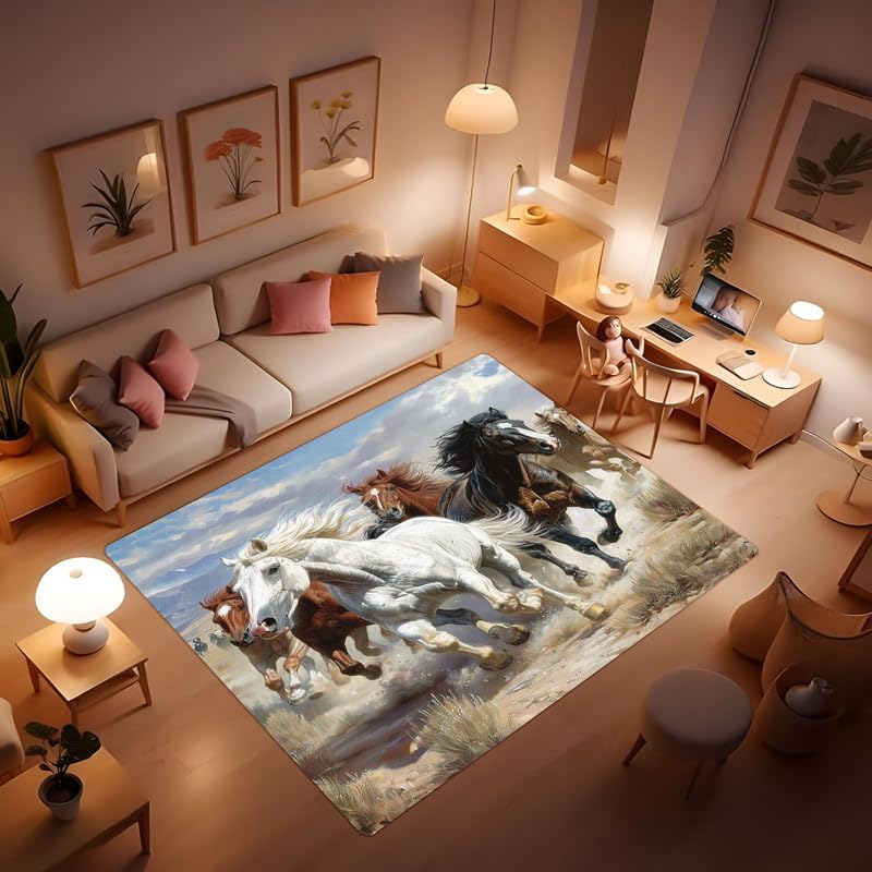 An application scenario or product detail of example of horse hair carpet - Image 18