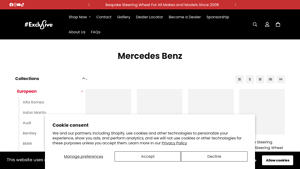Exclusive Steering - Custom Mercedes Benz Steering Wheels