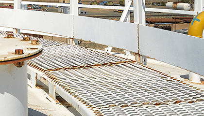 An application scenario or product detail of expanded metal grating - Image 2