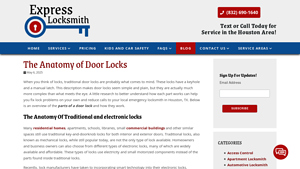 Express Locksmiths - Traditional Door Locks