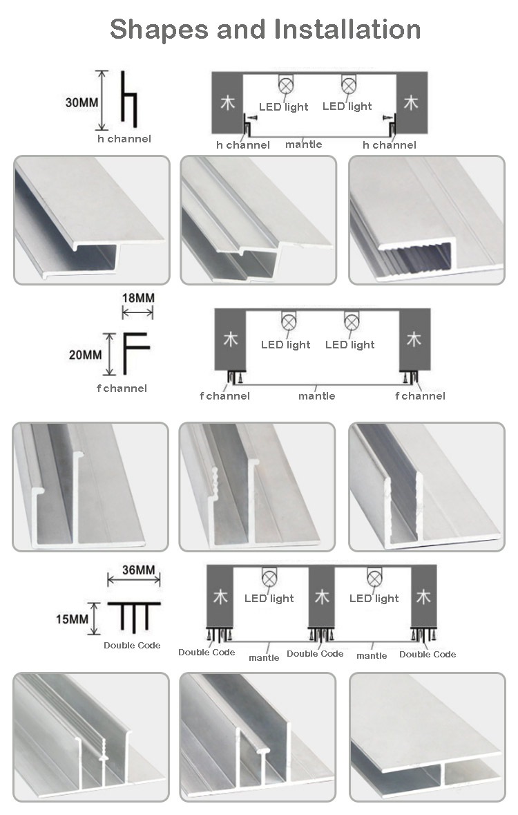 An application scenario or product detail of extruded aluminum channel shapes - Image 17