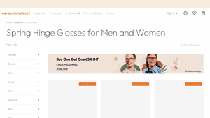 EyeBuyDirect - Spring Hinge Glasses