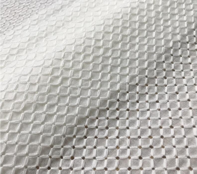 An application scenario or product detail of eyelet lace material - Image 7