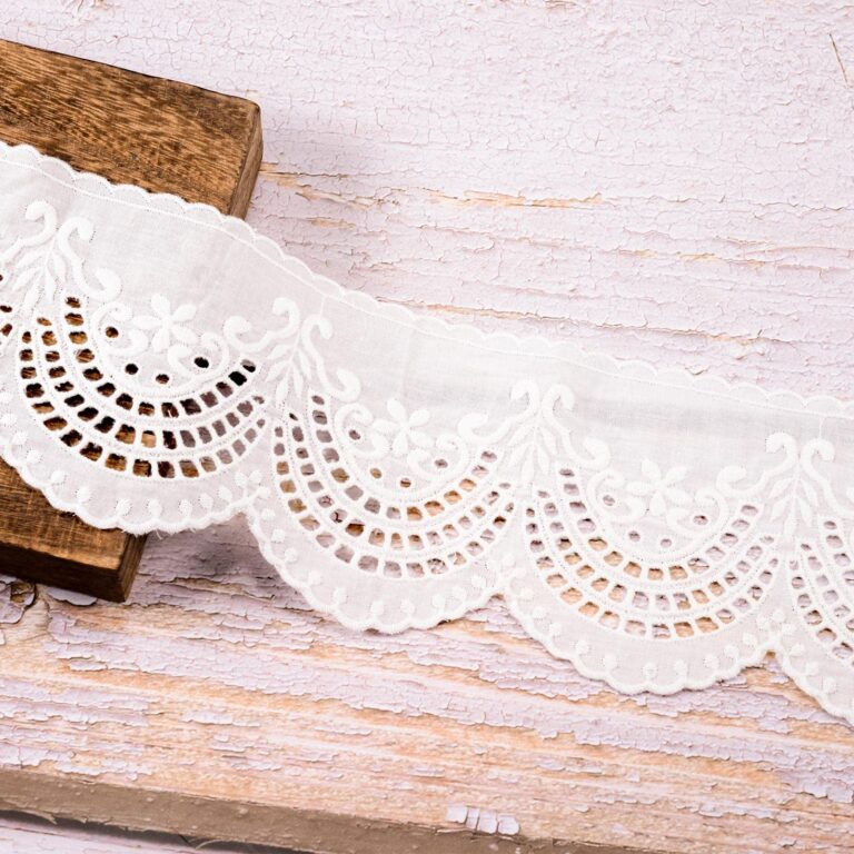 Featured image for the eyelet lace material guide