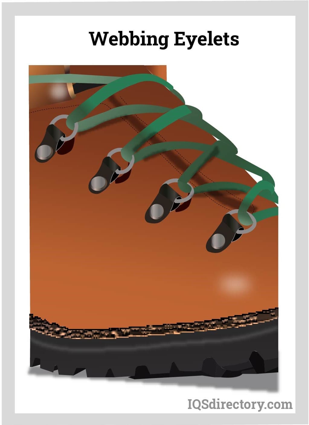 An application scenario or product detail of eyelet shoes - Image 15