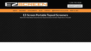 EZ-Screen - Portable Topsoil Screeners