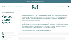 Fabric Wholesale Direct - Canopy Fabric Solutions